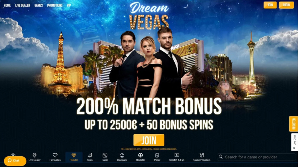 Dream Vegas casino site