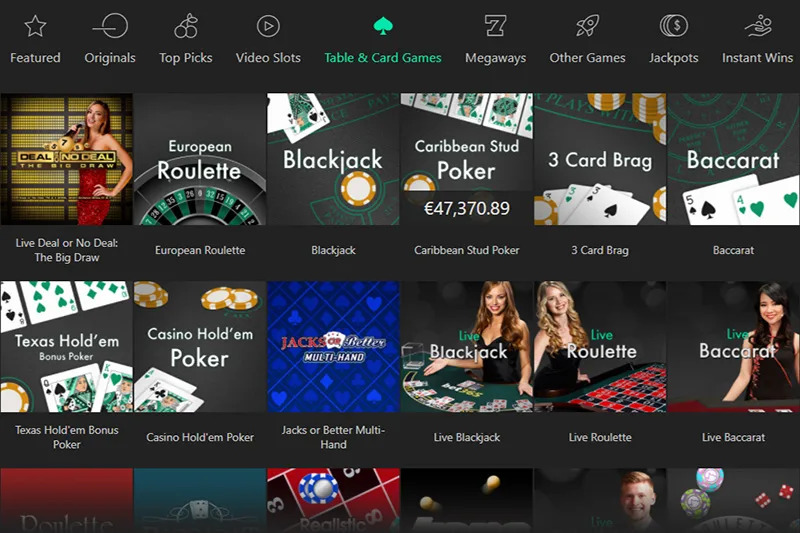 Site web du casino Bet365