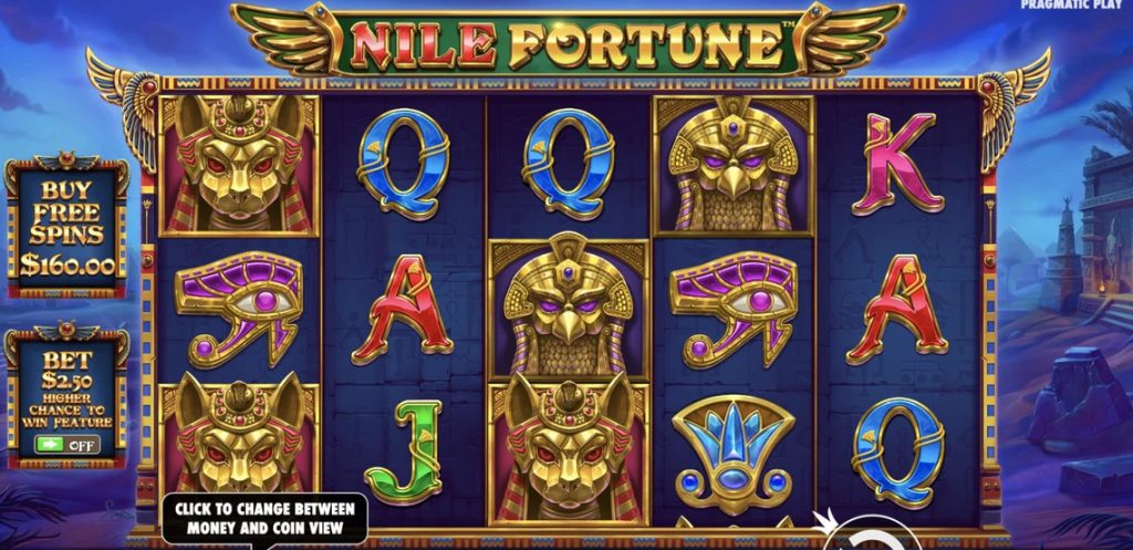 oud-Egypte Nijl-Fortuin-slot