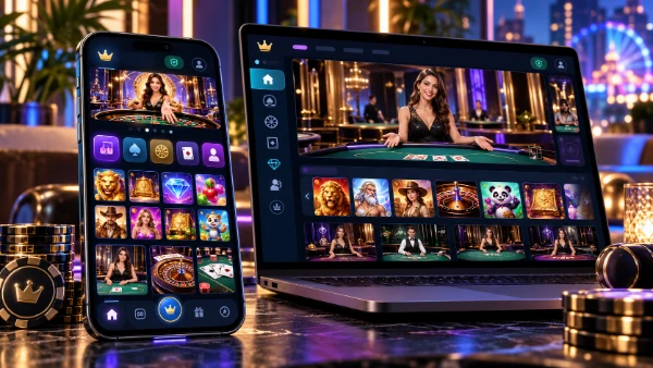 Mobile casino design